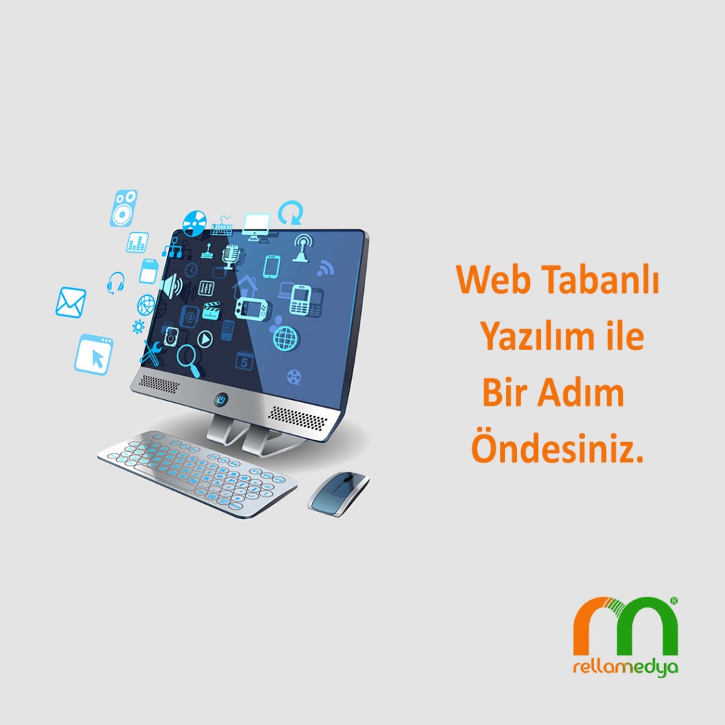 Web Tabanlı Yazılımlarla bir adım önde olun.