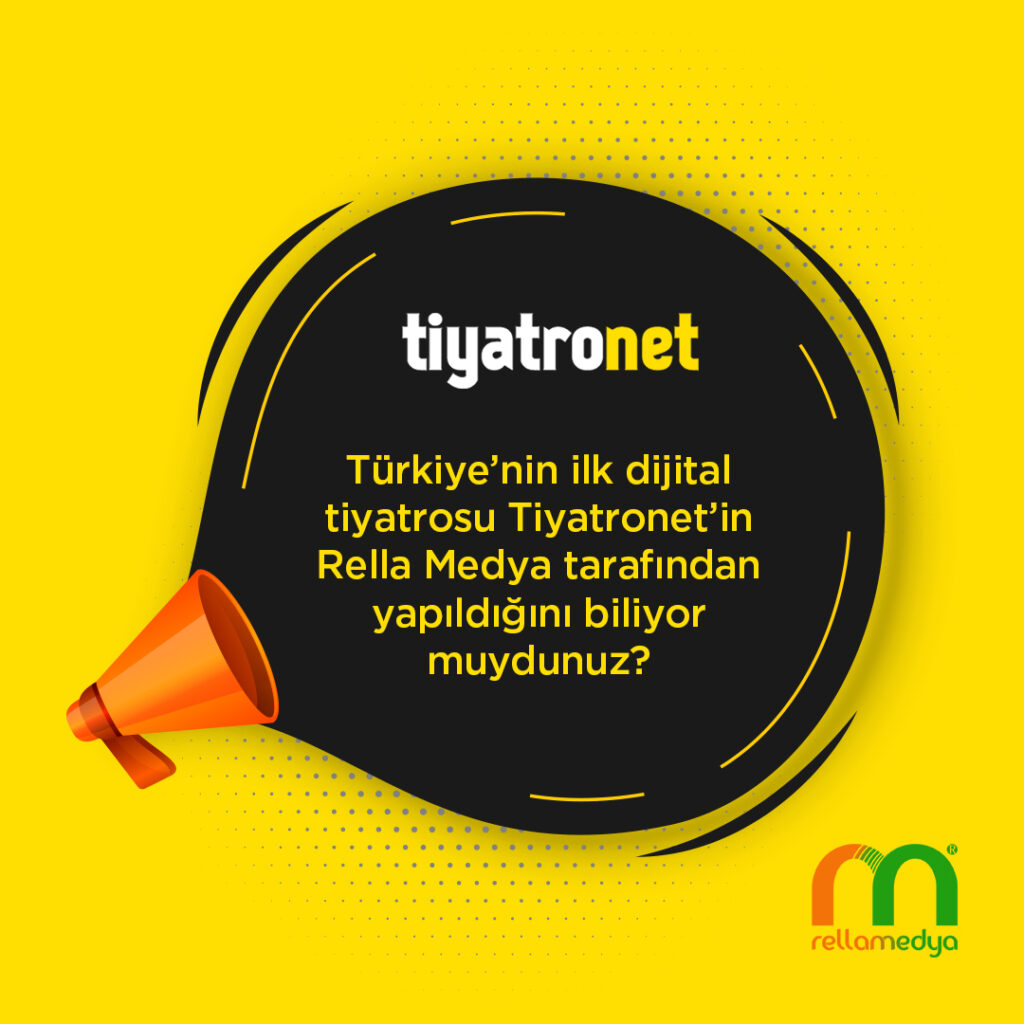 Türkiye’nin İlk Dijital Tiyatrosu Tiyatronet
